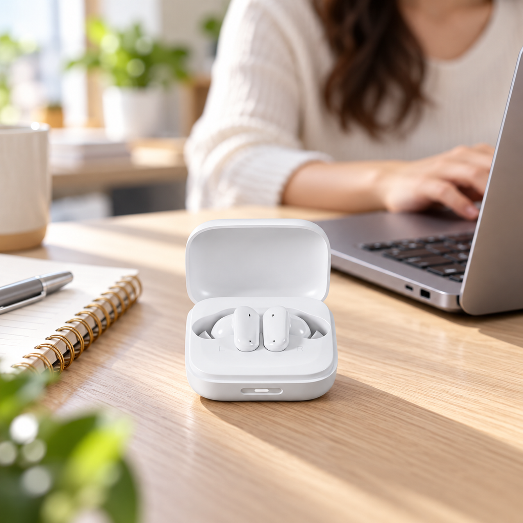 NOVIXA A20 ANC Wireless Earbuds with Charging Case
