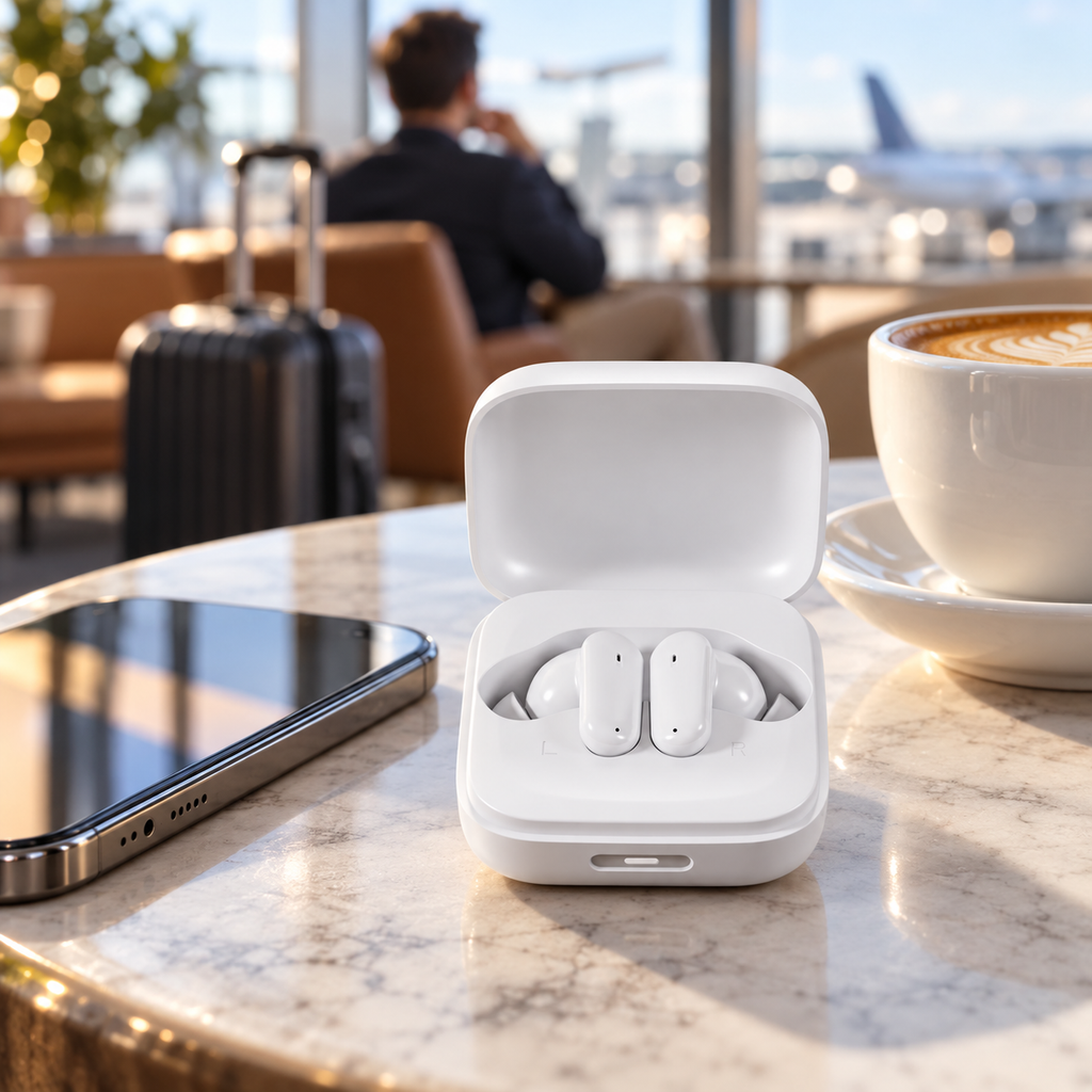 NOVIXA A20 ANC Wireless Earbuds with Charging Case