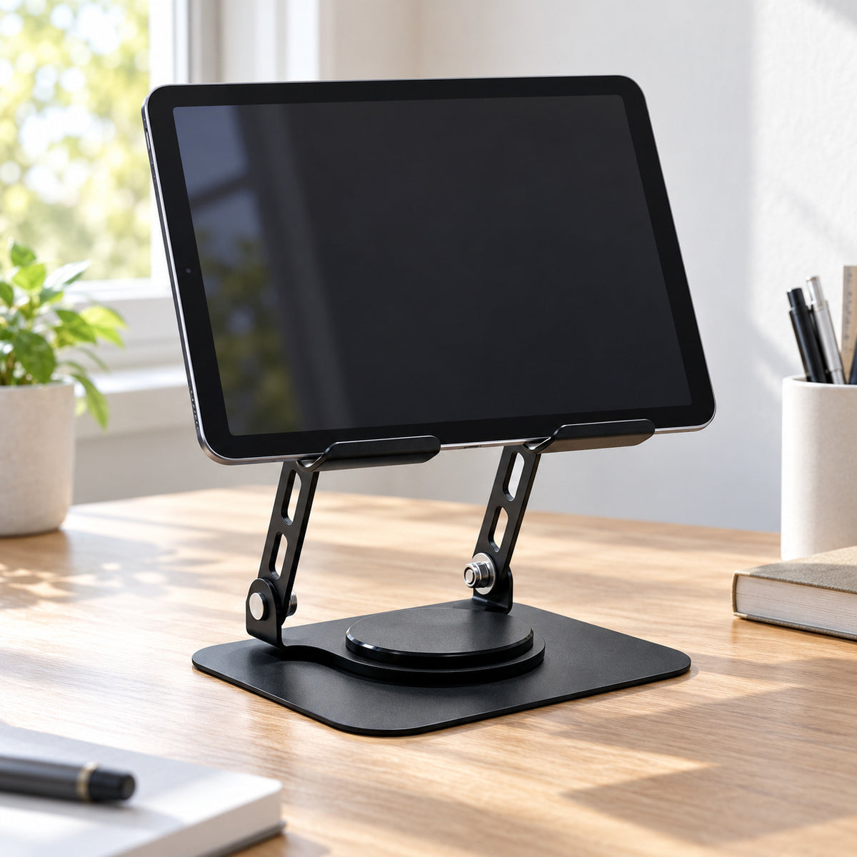 NOVIXA E02 Dual-Arm Rotating Tablet Stand