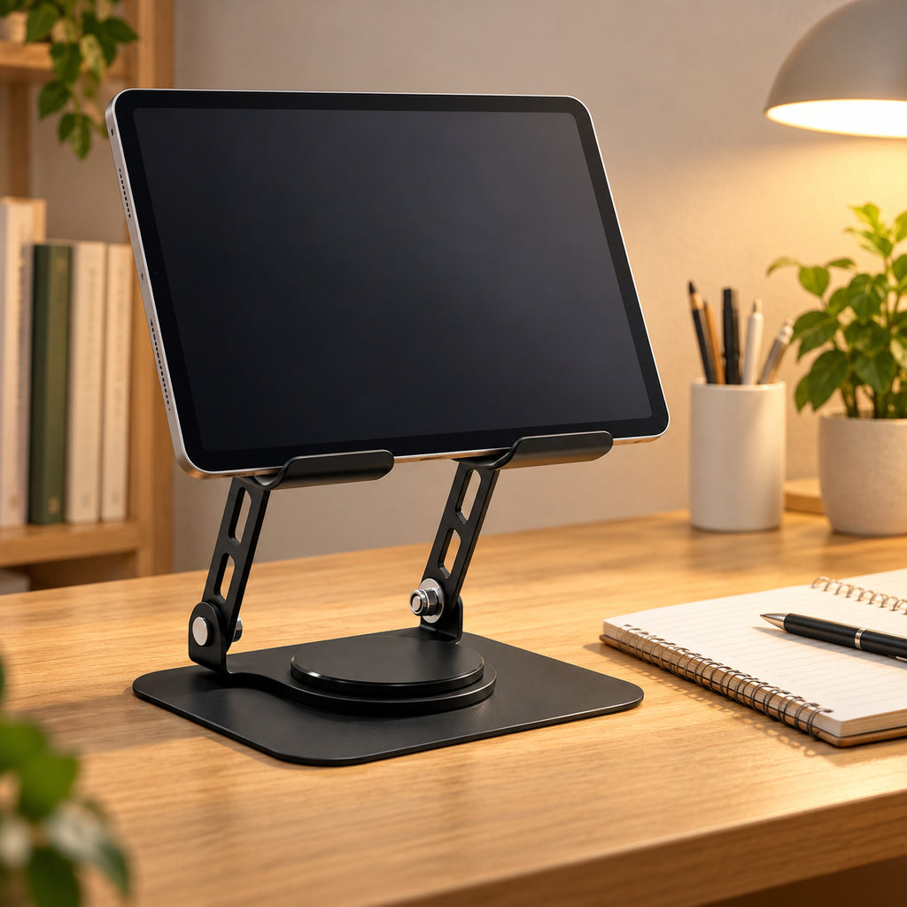 NOVIXA E02 Dual-Arm Rotating Tablet Stand