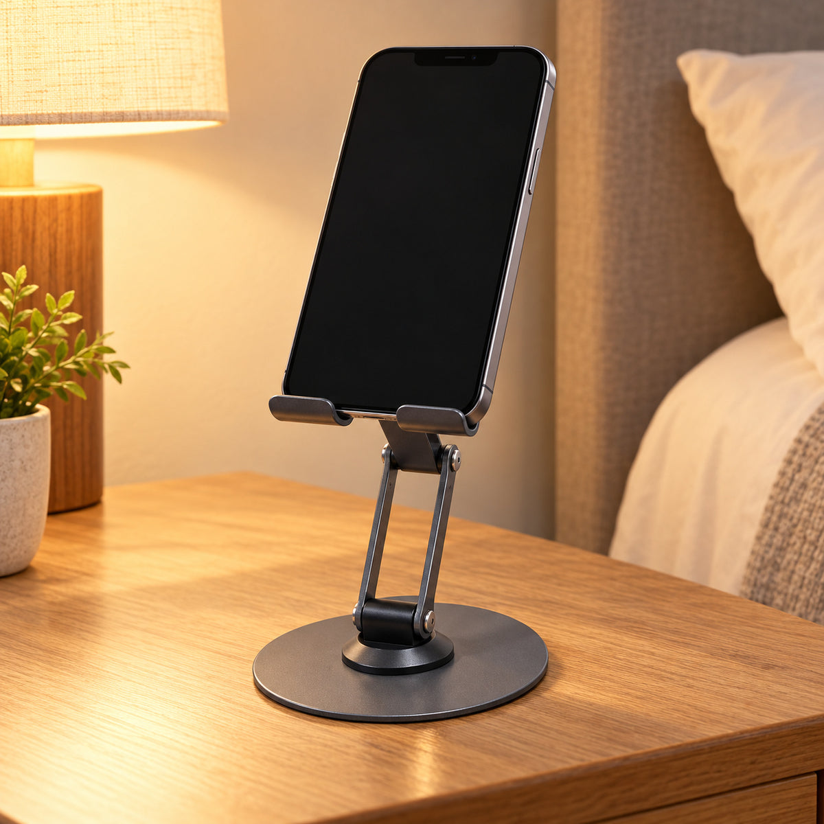 NOVIXA E03 Triple-Folding Metal Phone Stand
