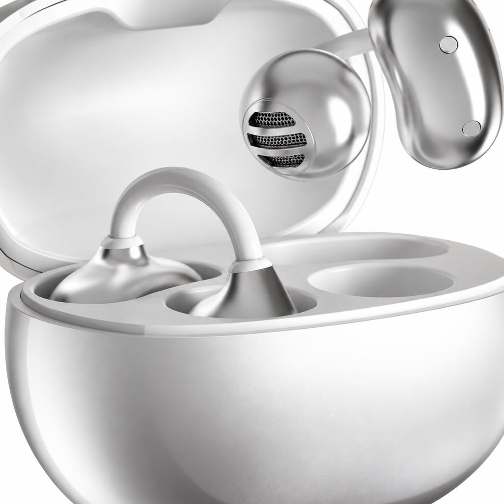 NOVIXA J70 Open-Ear Ear-Clip Wireless Earbuds