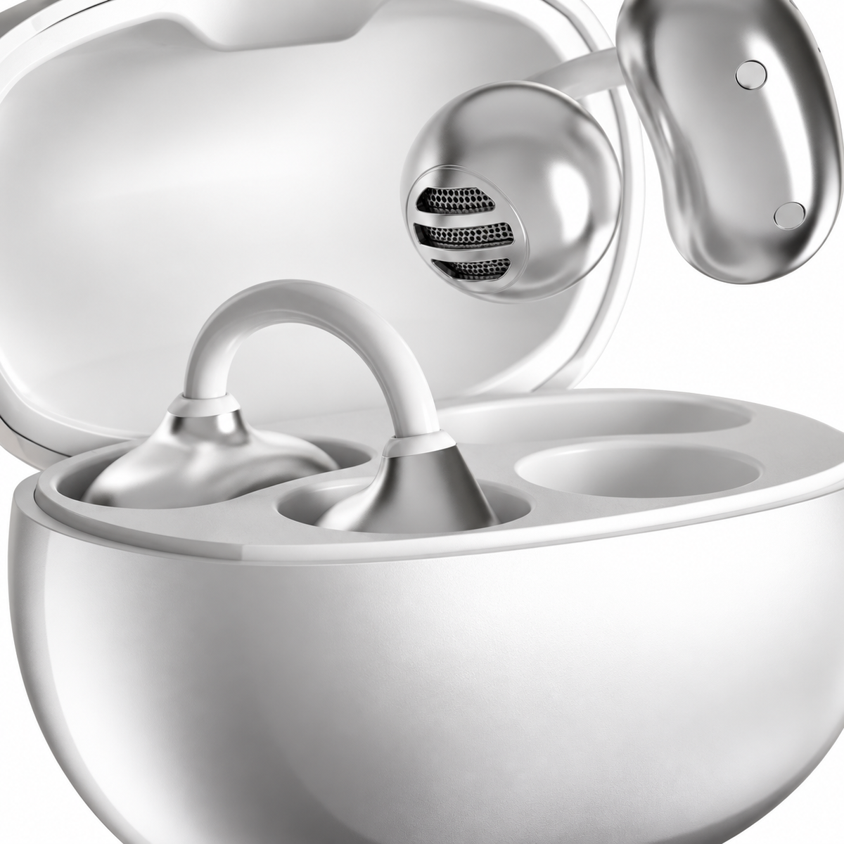 NOVIXA J70 Open-Ear Ear-Clip Wireless Earbuds
