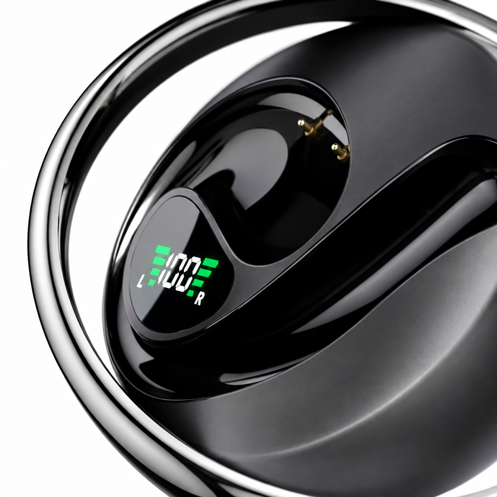 NOVIXA N70 Open-Ear Ear-Hook Wireless Earbuds