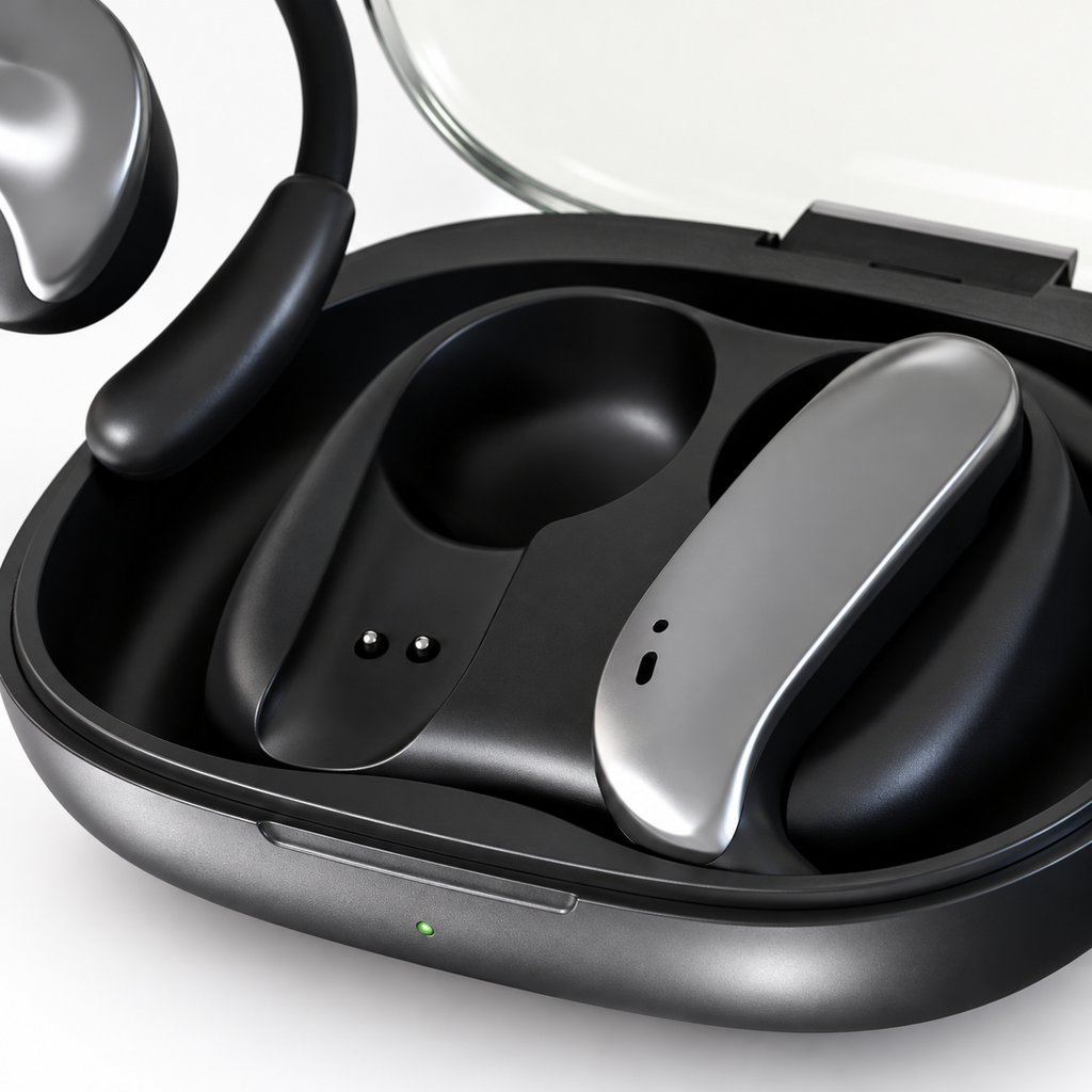NOVIXA N71 Open-Ear Ear-Hook Wireless Earbuds
