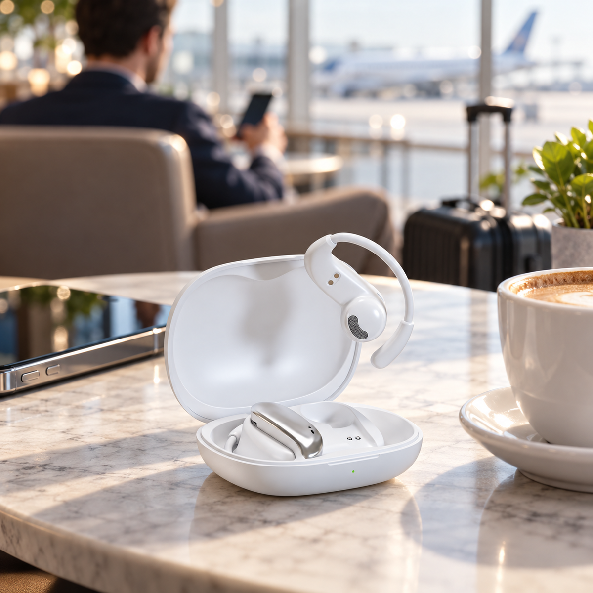 NOVIXA N72 Open-Ear Ear-Clip Wireless Earbuds