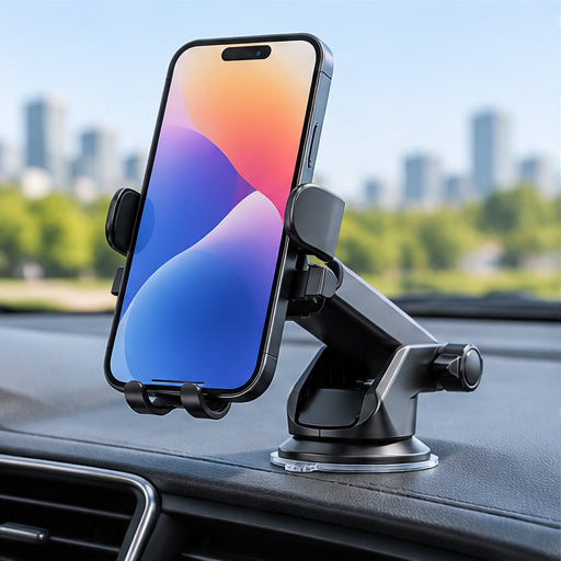 NOVIXA D48-1 Textured Pad Suction Phone Mount