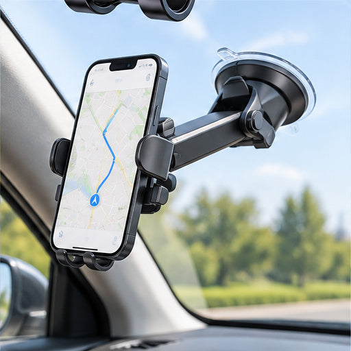 NOVIXA D48-1 Textured Pad Suction Phone Mount