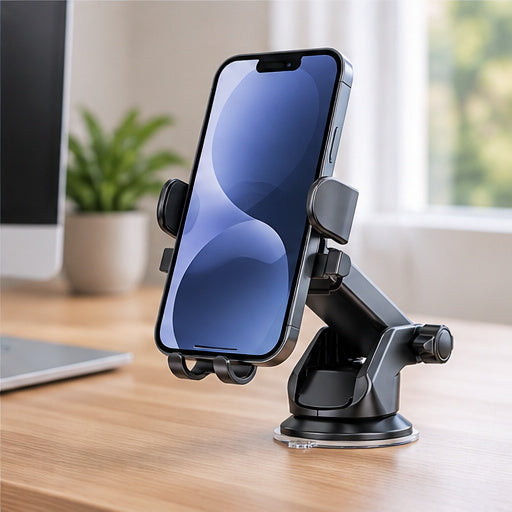 NOVIXA D48-1 Textured Pad Suction Phone Mount