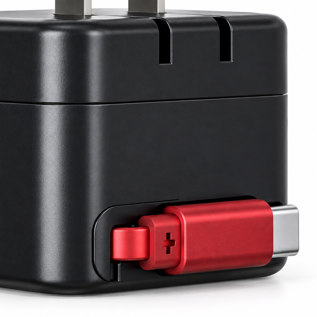 NOVIXA 45W Charger with Retractable Cable
