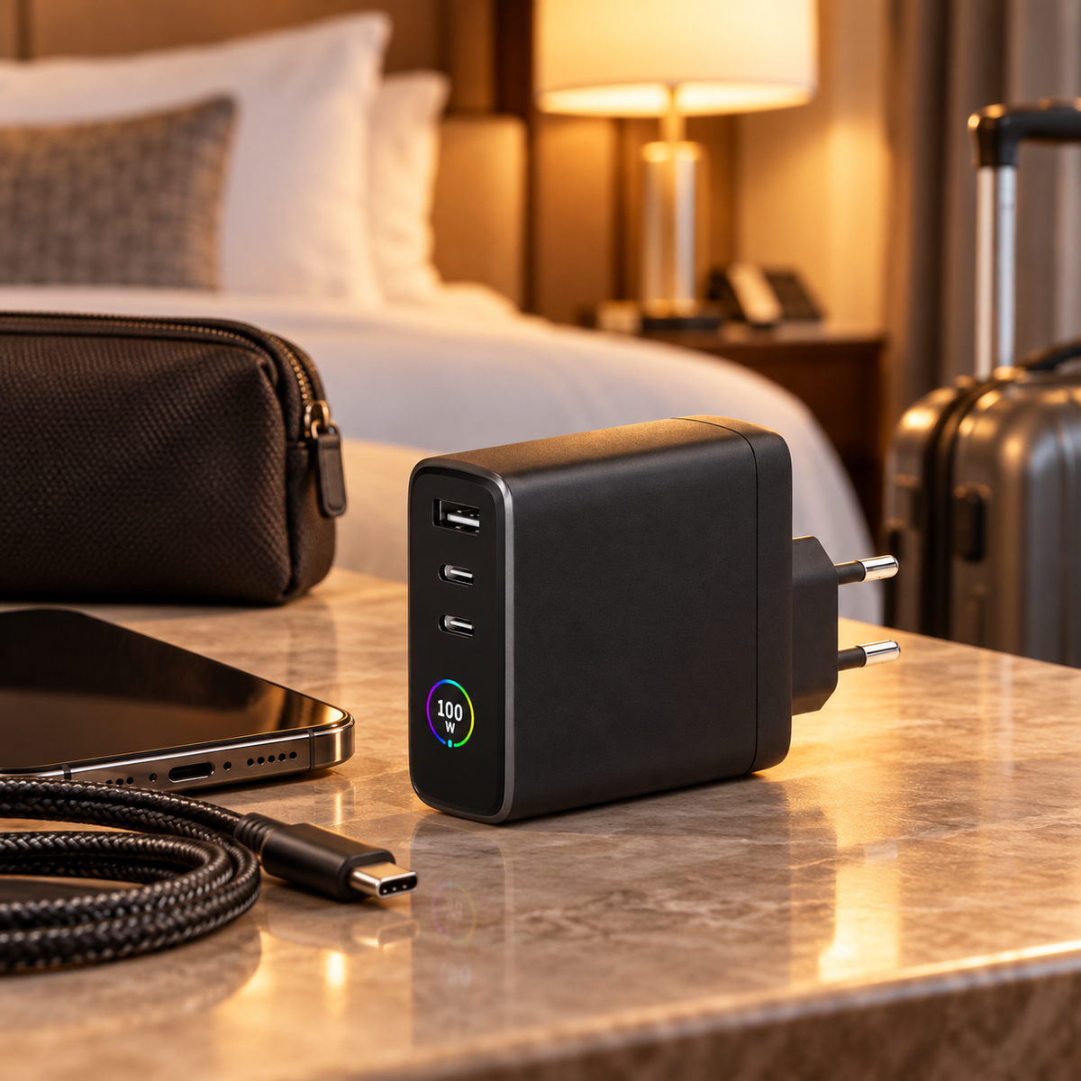 NOVIXA 100W Charger with Display