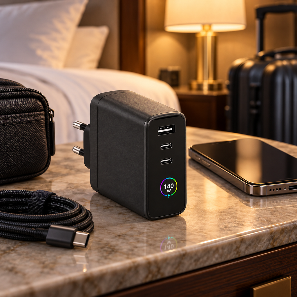 NOVIXA 140W Charger with Display