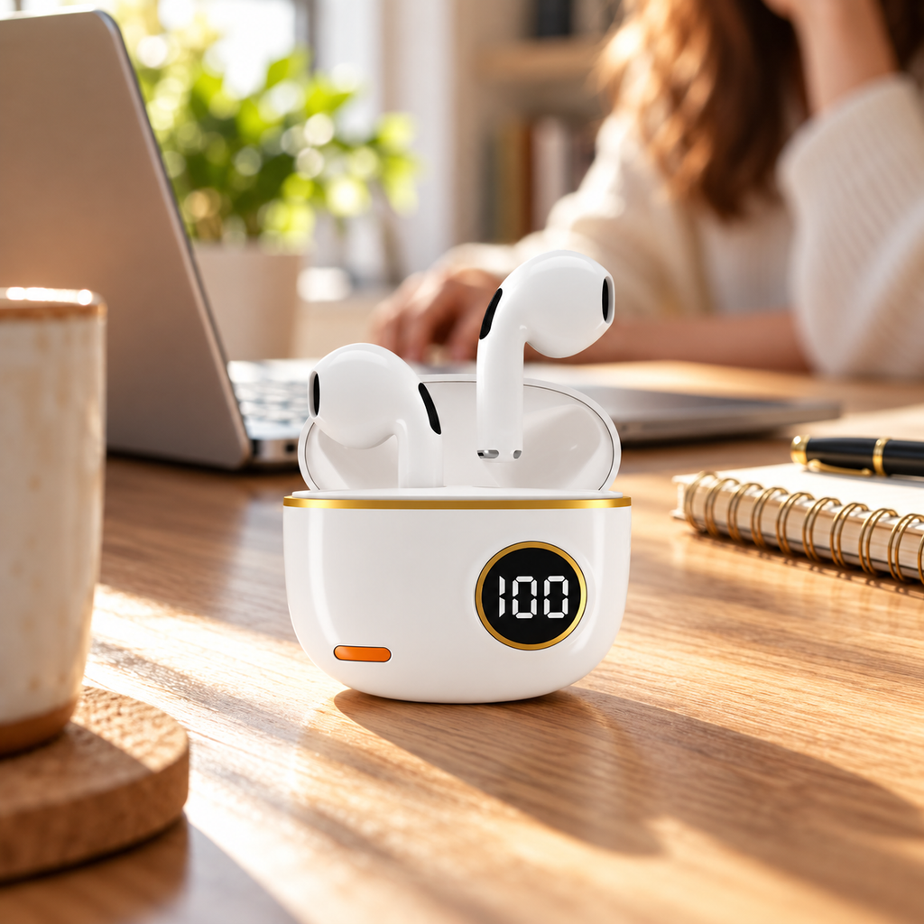 NOVIXA S190 Wireless Earbuds with Charging Case