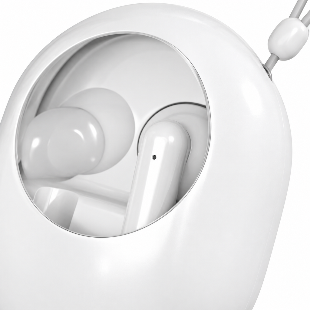 NOVIXA S195 Wireless Earbuds with Compact Charging Case