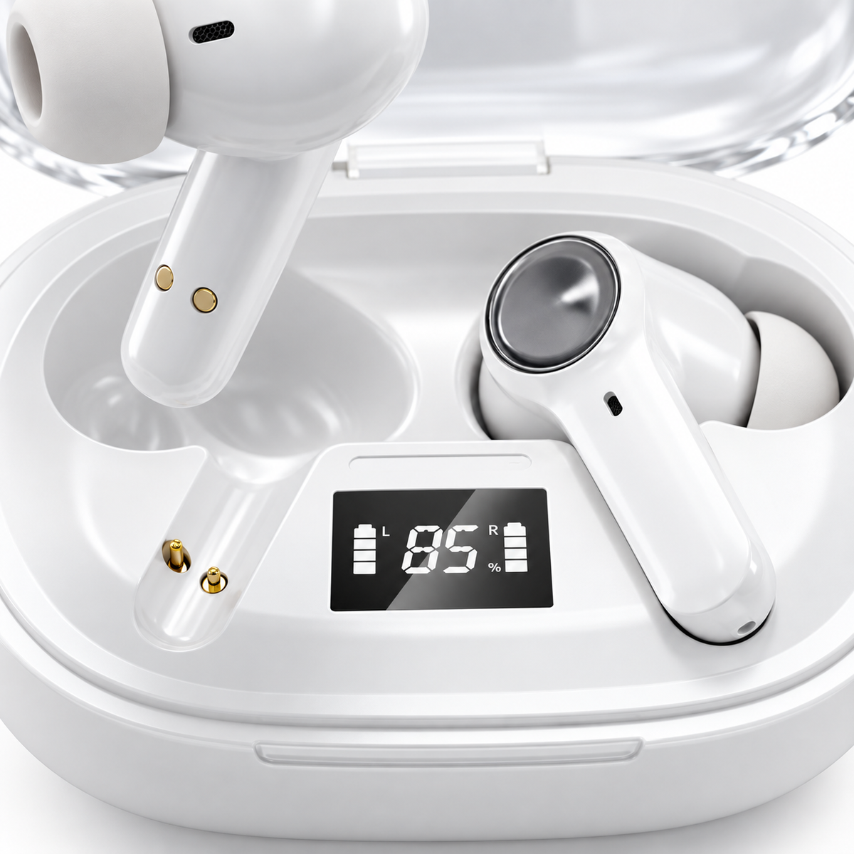 NOVIXA S210 Wireless Earbuds with Charging Case