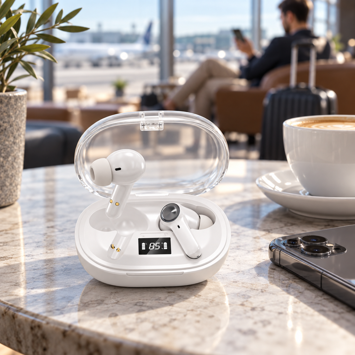 NOVIXA S210 Wireless Earbuds with Charging Case