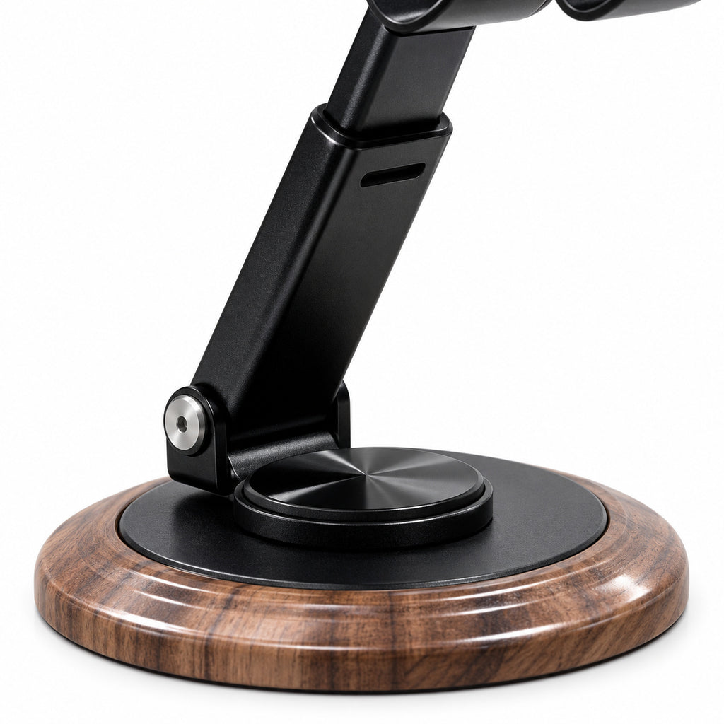 NOVIXA W06-1 Woodgrain Adjustable Phone Stand