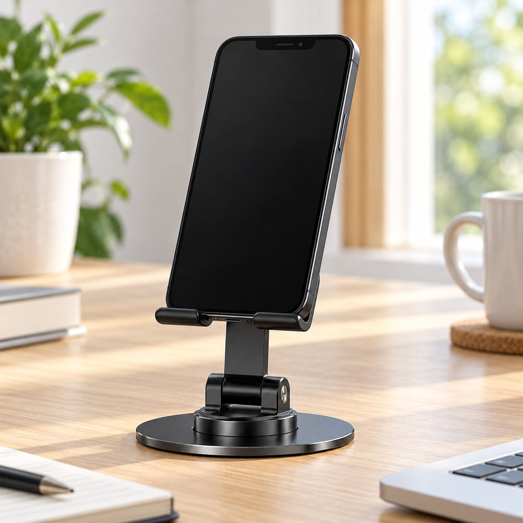 NOVIXA W07 ABS & Metal Desk Phone Stand