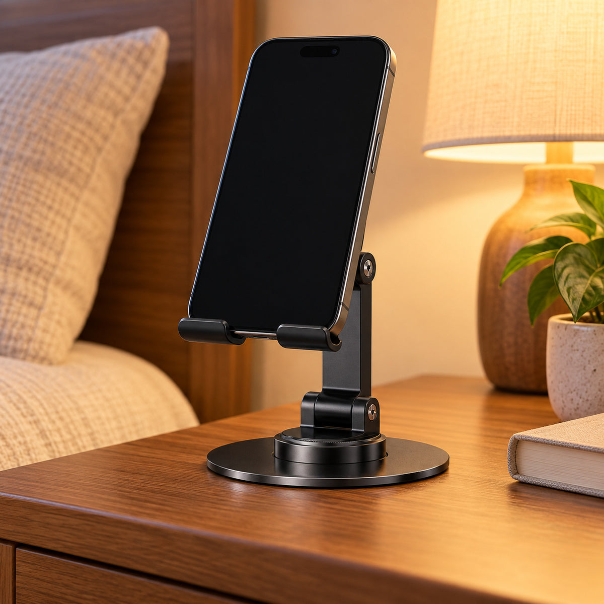 NOVIXA W07 ABS & Metal Desk Phone Stand