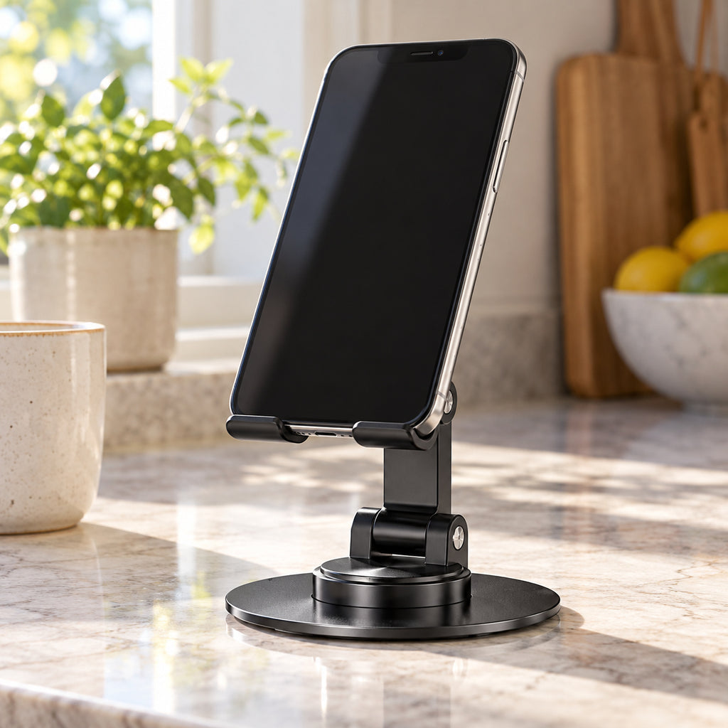 NOVIXA W07 ABS & Metal Desk Phone Stand