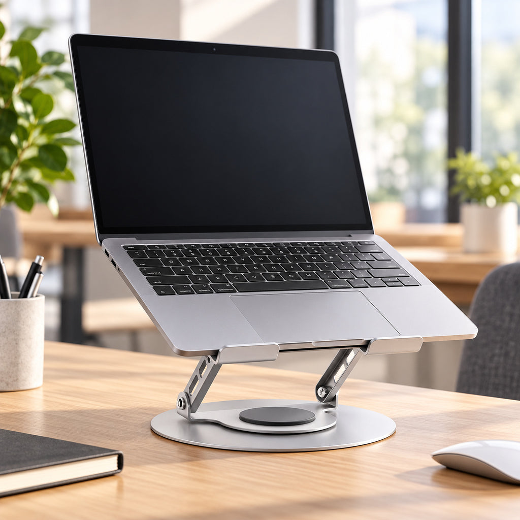 NOVIXA W09 Rotating Metal Laptop Stand