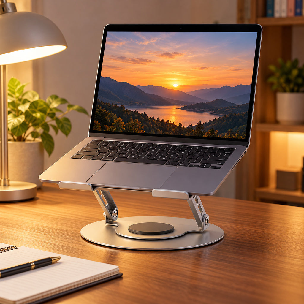 NOVIXA W09 Rotating Metal Laptop Stand