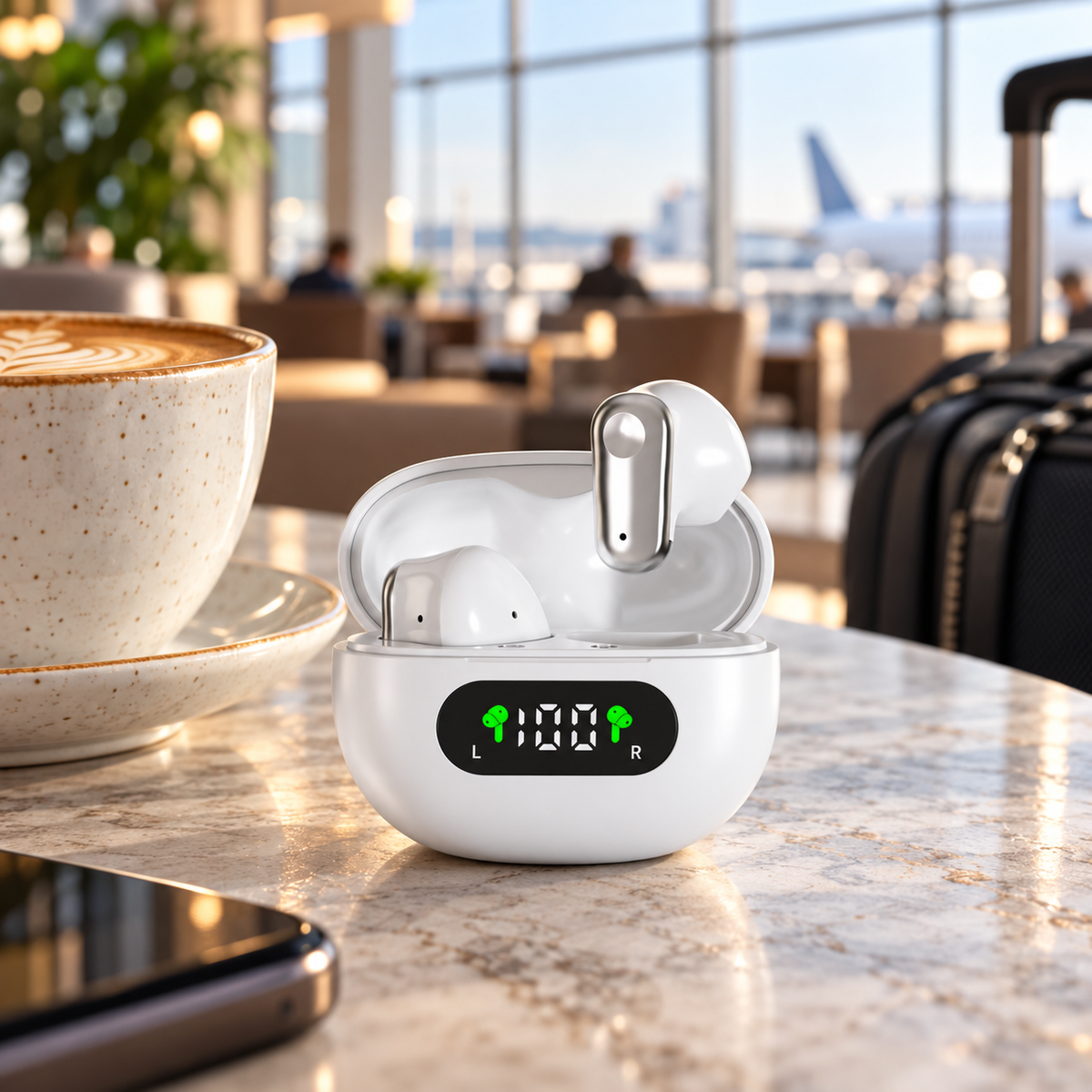 NOVIXA mini520 Compact Wireless Earbuds with Charging Case